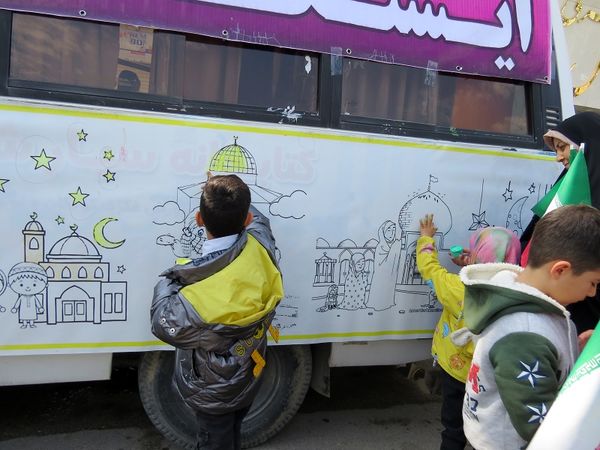 راهپیمایی روز قدس در شهرستان بجنورد 