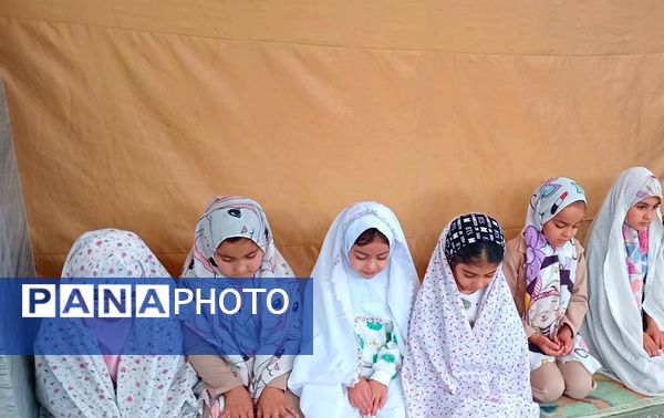 نمازی از جنس حضور نونهالان 