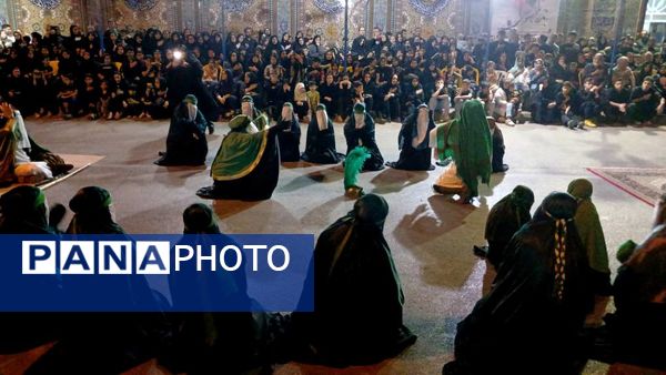 تعزیه‌خوانی در مسجد الهادی اهواز