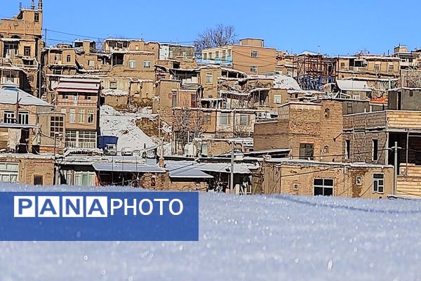 اولین برف زمستانی در بار