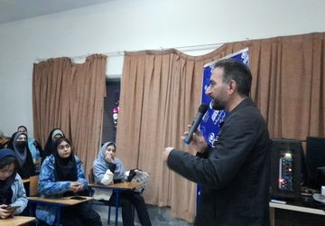  برگزاری کارگاه آموزش مجری‌گری و استعدادیابی دانش‌آموزان دختر در کانون شهید فهمیده کرج 