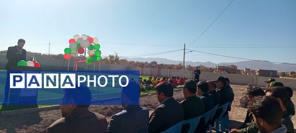  آیین افتتاح طرح شهید سردار سلیمانی در باخرز
