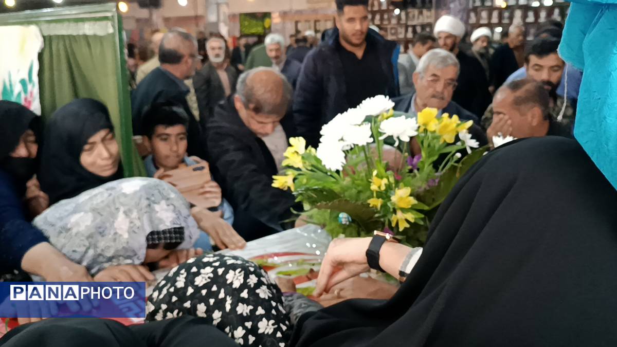 عطر حضور شهید گمنام در نماز جمعه فارسان