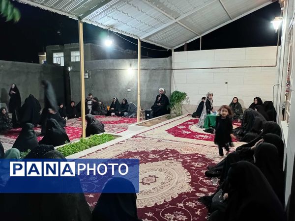 عزاداری بانوان روستای نقاب در ایام محرم
