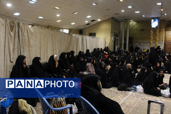 اعزام نخستین گروه از دختران دانش‌آموز ناحیه یک قم به اردوی راهیان نور