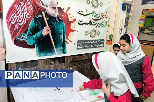 پویش «دست‌های کوچک، پیمان بزرگ» در دبستان سارا شهرستان ملارد 