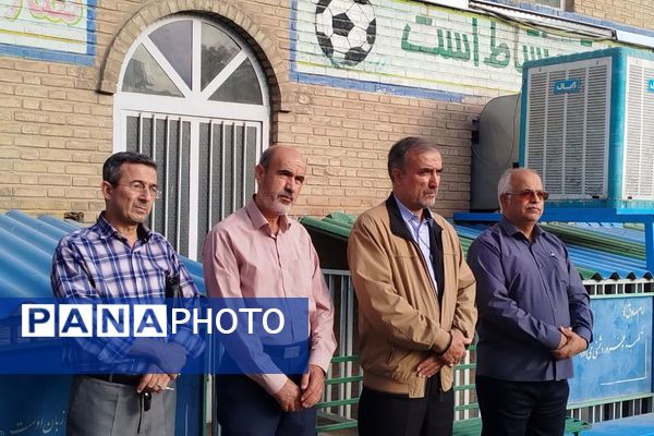 برگزاری مراسم تکریم از فرزند شهید سهیل رستمیان در ناحیه یک شهرری