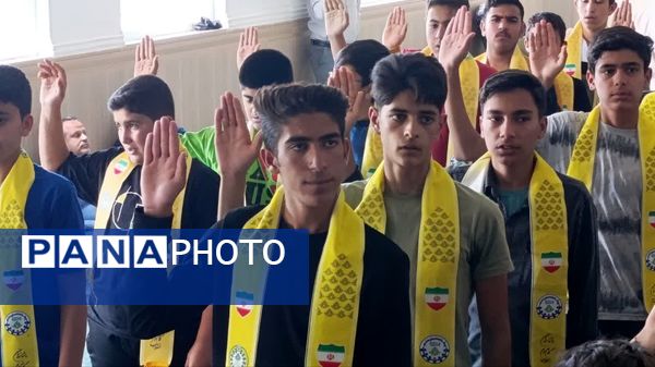  پیش اردوی ملی دانش‌آموزان پیشتاز استان یزد