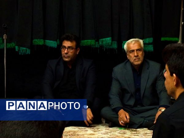 شب هفتم ماه محرم؛ تکیه علی اکبری کاشمر میزبان مسئولین این شهرستان