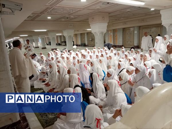 اعزام دانش‌آموزان دختر اصفهانی به حج عمره مفرده