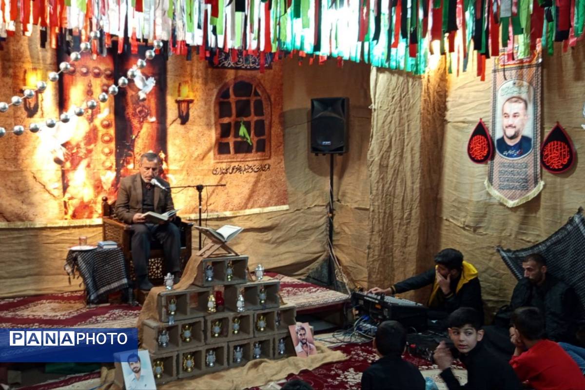 همایش عزاداری فاطمیه در حوزه علمیه شهرستان لردگان