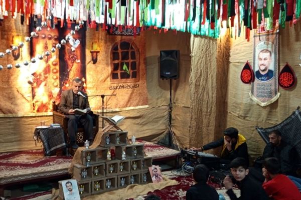 همایش عزاداری فاطمیه در حوزه علمیه شهرستان لردگان