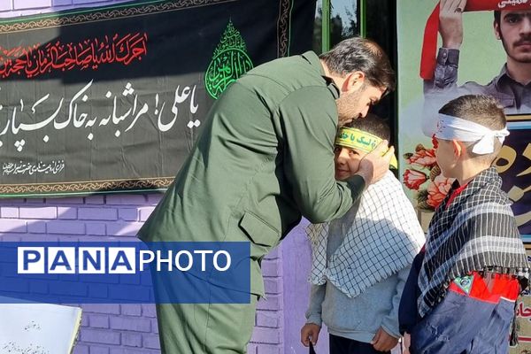 برگزاری مراسم به مناسبت ایام فاطمیه در مدارس ناحیه دو شهرری 