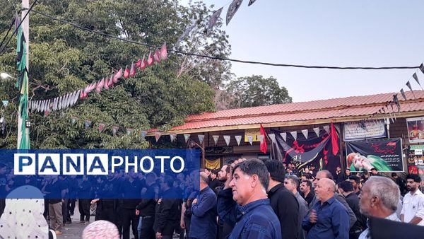 مراسم سوگواری، علم گردانی در روستای گرمدره 