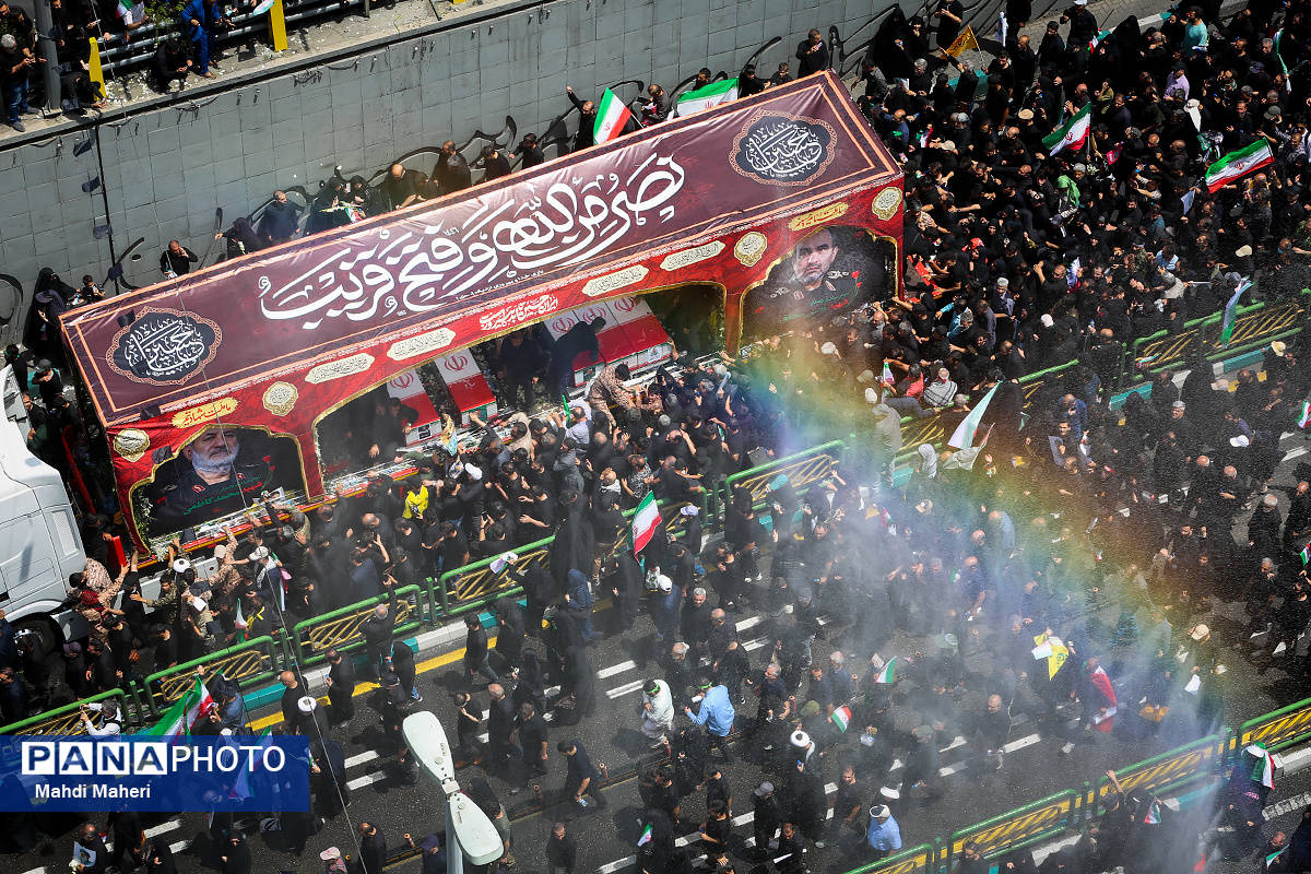 تشییع شهدای اقتدار در تهران - 3