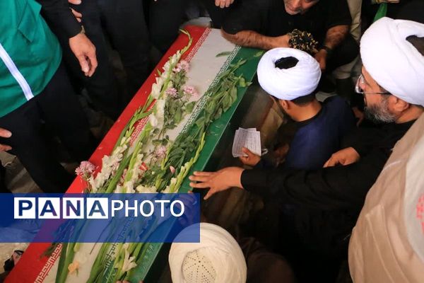 برگزاری مراسم تشییع پیکر مطهر  شهیدان مدافع وطن ، مصطفی بیات و غلامرضا سوری در آستان مقدس بی‌بی سکینه(س) صفادشت 