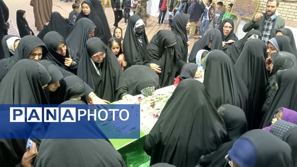 عطر پیکر مطهر شهید گمنام در جلگه رخ 