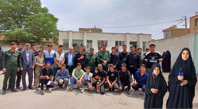 افتتاحیه طرح شهید عجمیان در دبستان پسرانه شهید قانعیان ناحیه ۵اصفهان 