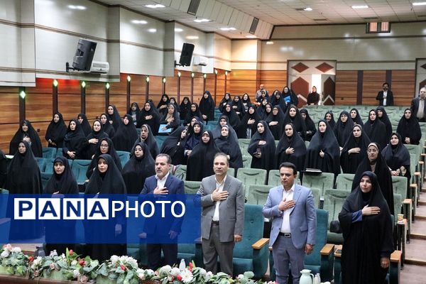 حضور مدیران ناحیه دو شهرری در مراسم تقدیر از مدیر و معاونین اسبق ناحیه 