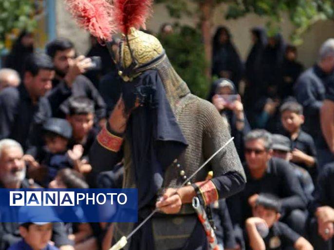 شبیه خوانی عاشورا در روستای فدافن