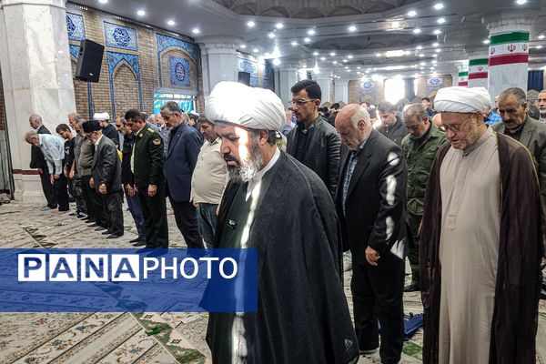 میز خدمت اداره فرهنگ شهرستان ری در مراسم نمازجمعه باقرشهر و کهریزک 