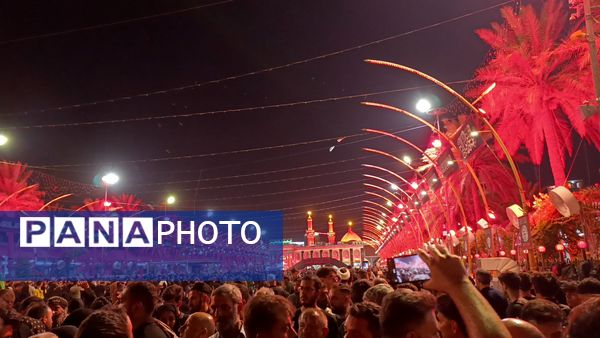 کاروان عاشقان به کربلا رسیدند؛ خیابان‌ها غرق در زمزمه «لبیک یا حسین»