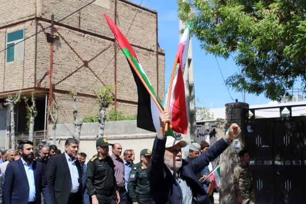 حضور پرشور مردم جوادآباد در راهپیمایی روز قدس 