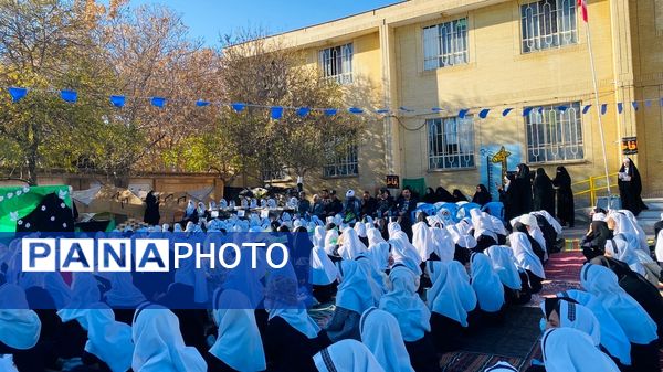 فاطمیه در مدرسه عصمت شهرستان باخرز