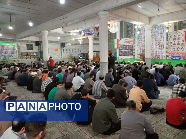 مراسم باشکوه یادواره شهدای شهرستان اسدآباد