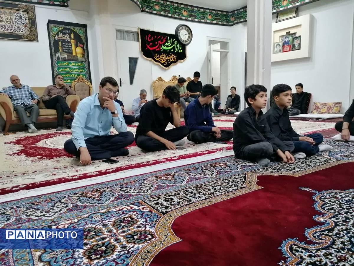 عزاداری نوجوانان کاشمری به یاد حضرت رقیه (س)