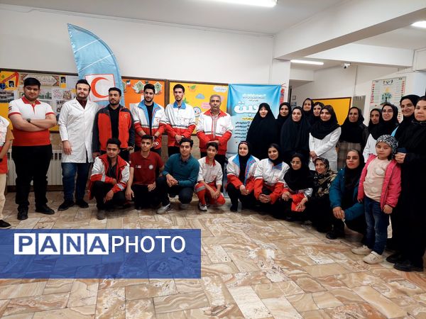 اردوی جهادی محبت در شهرک بهارستان