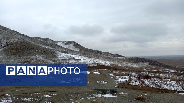 اولین صبح برفی در روستا بتو 