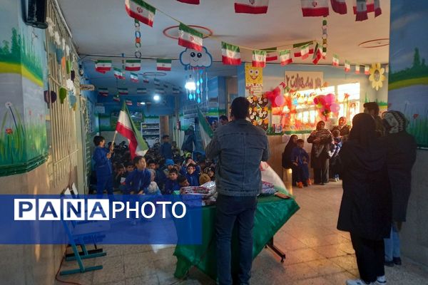  مراسم ولادت امیرالمومنین در دبستان هدایت ۲ شهرری