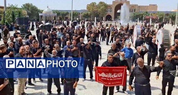 آیین پیاده‌روی جاماندگان اربعین حسینی در منطقه بادرود 