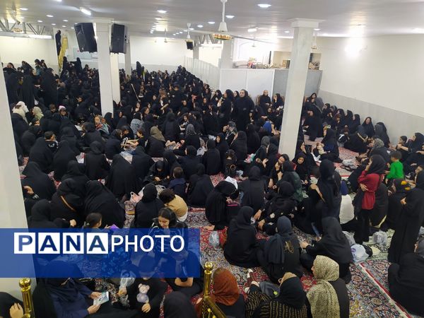 شب هفتم ماه محرم؛ تکیه علی اکبری کاشمر میزبان مسئولین این شهرستان