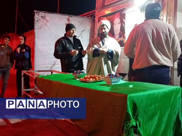 هیأت شاهزاده علی‌اصغری میزبان جشن میلاد دو گوهر آسمانی