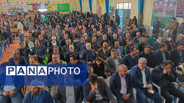 برگزاری اجلاسیه شهدای شهرستان خانمیرزا