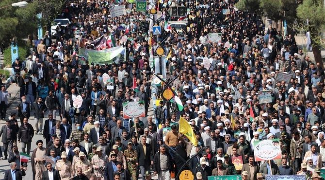 راهپیمایی باشکوه روز جهانی قدس در تربت جام
