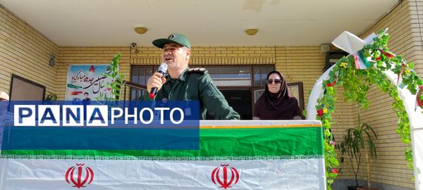 جشن آغاز سال تحصیلی جدید در مدرسه شهدای فرهنگی شهرستان شیروان