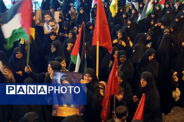 تجمع کودکان و نوجوانان زنجانی در محکومیت جنایات رژیم صهیونیستی 