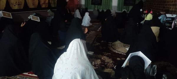 مراسم احیای شب بیست و سوم ماه مبارک رمضان در مسجد سید الشهدا شهرستان شیروان
