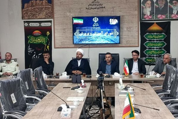 برگزاری چهارمین نشست شورای آموزش و پرورش شهرستان گرمه
