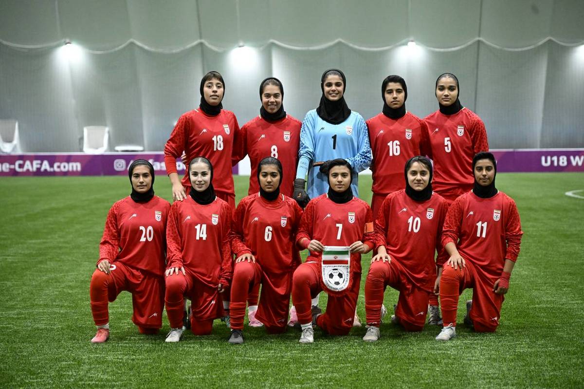 پیروزی ملی پوشان ایران برابر ترکمنستان