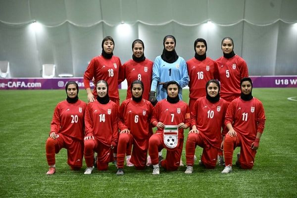 پیروزی ملی پوشان ایران برابر ترکمنستان