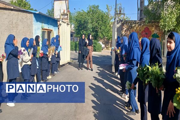 جشن روز معلم در مدرسه نمونه دولتی فدک