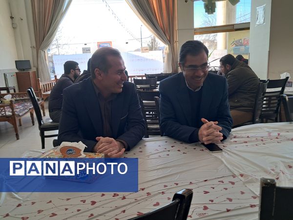 تجلیل از مربیان و معلمان پرورشی و خانواده شهدا در آشخانه
