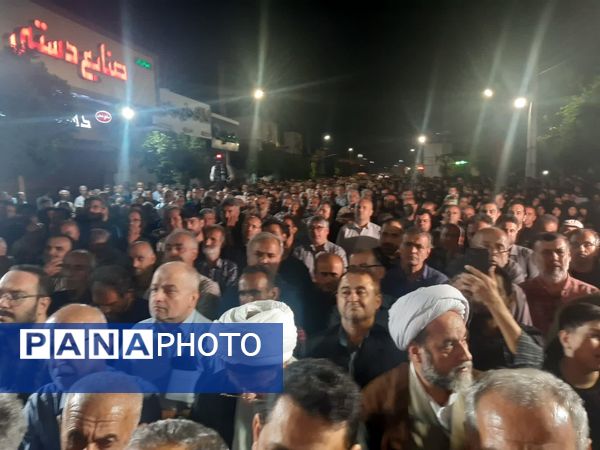 وداع پرشور با شهید ذاکریان در بابل