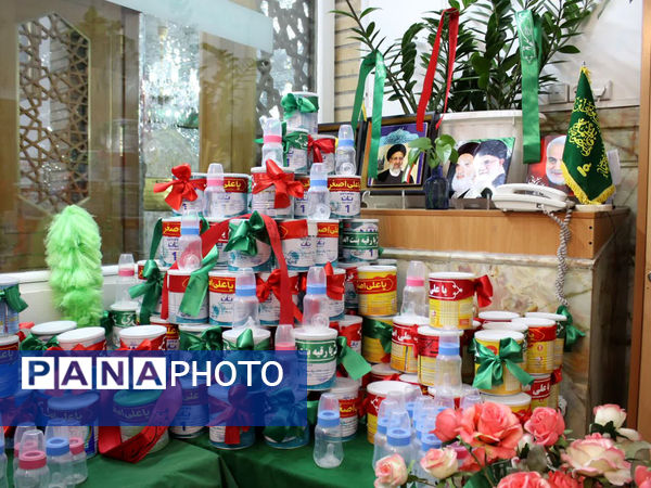 گهواره‌های عاشورایی و لالایی مادران همنوا با کودکان شهید