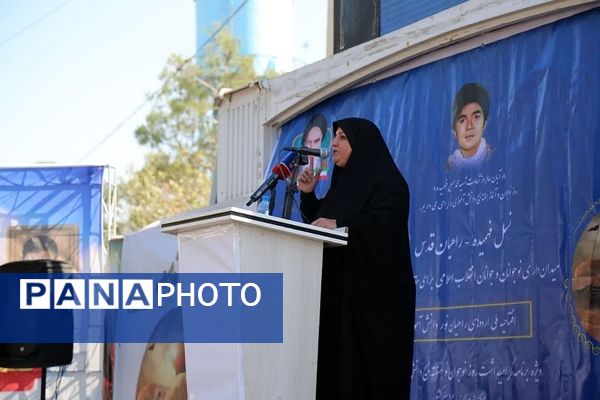 افتتاحیه ملی اردوی راهیان نور همزمان با گرامیداشت روز نوجوان و هفته بسیج دانش‌آموزی در گلزار شهدای تهران