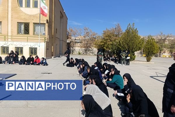 المپیاد ورزشی در هنرستان فاطمیه